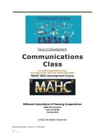 Communication Class
